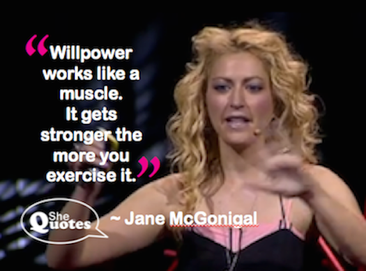 Jane McGonigal willpower