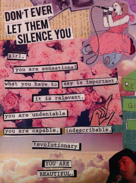 #SheQuotes Don't let them silence you