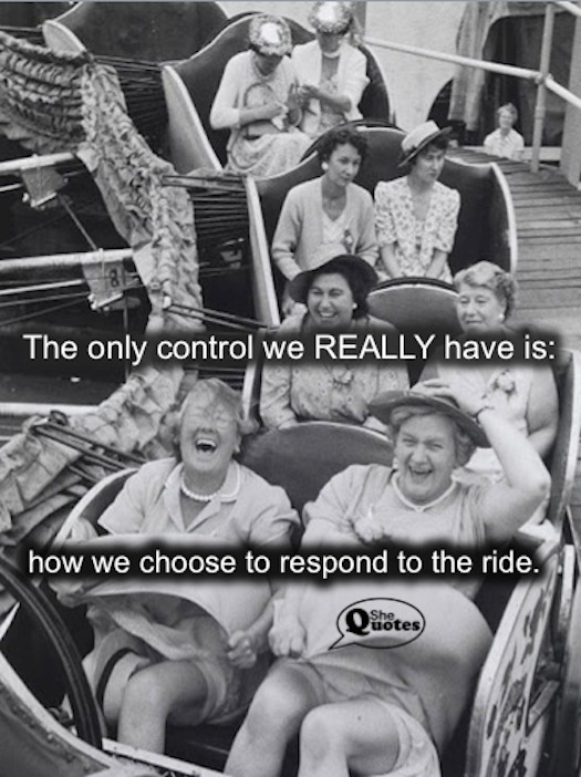 #SheQuotes respond to the ride