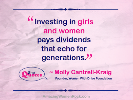 Molly on investing in girls