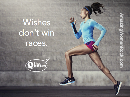 wishes don't win races