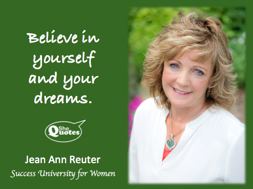 Jean Ann Reuter believe