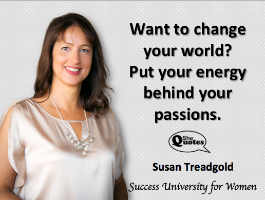 Susan Treadgold passions