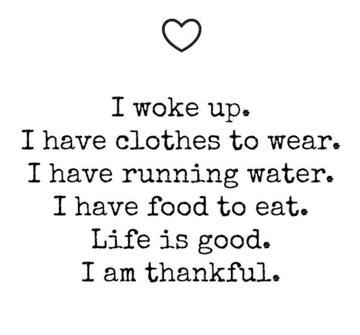 I am thankful