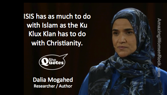 Dalia Mogahed Isis and the KKK